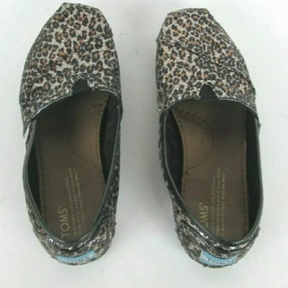 Leopard print sparkle Tom's - Picture 4 of 4